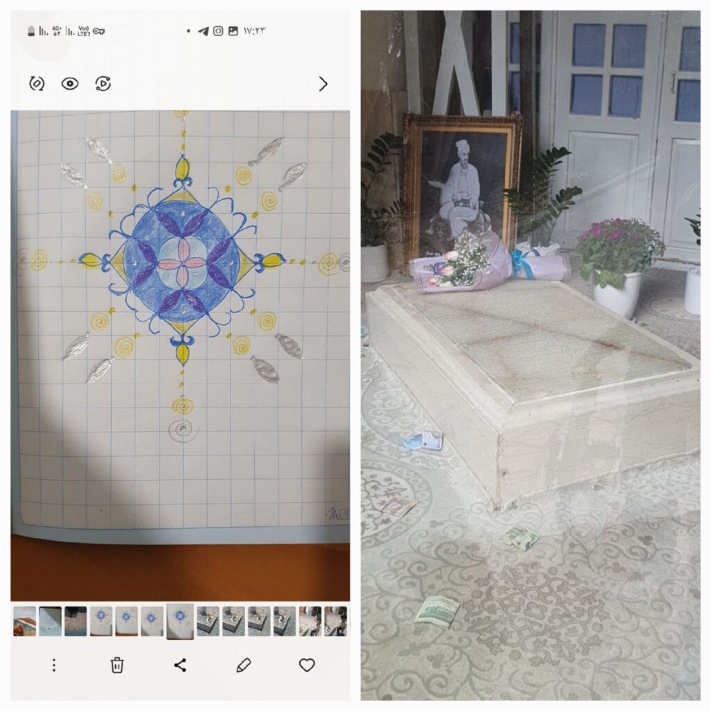 بعضی دریافتی های شهروندای نوریِ رامونکا و لایت کد هایی که کشیدن img 4754